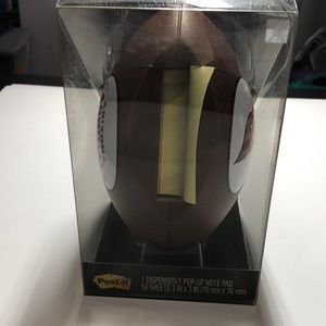 NIB NFL Post-it Arizona Cardinals football Post-It dispenser
